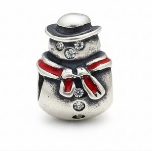 Genuine MA 925 Italy Michael Anthony Snowman Charm